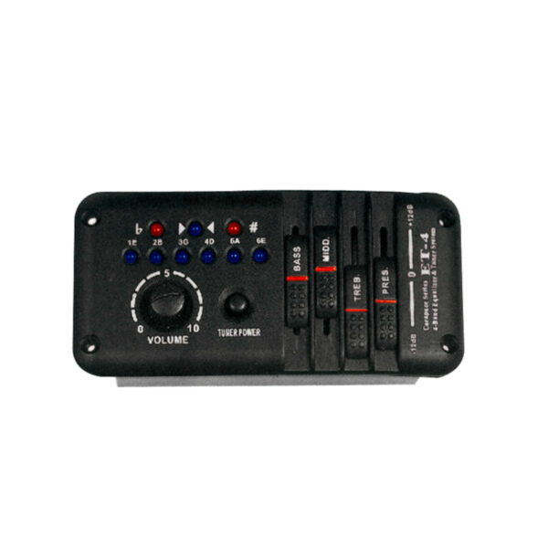 VZ-ET4 ECUALIZADOR C/LED DE 4 BANDAS "VOZZEX"