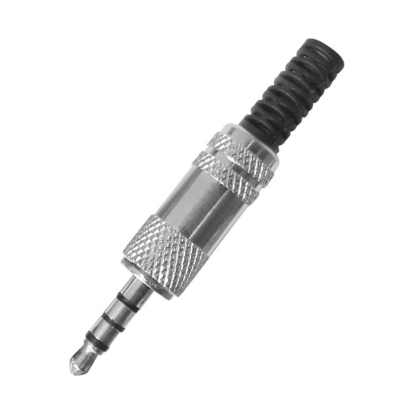 VZ-1118 Conector Plug med. 3.5mm 3 señales "VOZZEX"