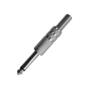 VZ-1203M Conector Plug mono 6.35mm metal "VOZZEX"