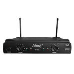 VZ-2023 Micrófono inalámbrico manual dual VHF "VOZZEX"