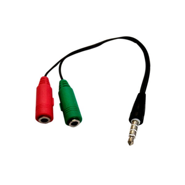 VZ-2142 Cable 1plug ster. 3.5mm a 2 jack 3.5mm "VOZZEX"