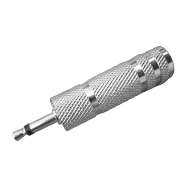 VZ-3121 ADAPT.JACK MONO 6.3/PLUG MONO 3.5METAL" VOZZEX"