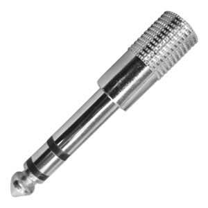 VZ-3202B ADAP.JACK STER.3.5 /PLUG STER. 6.3 NICKEL "VOZZEX"