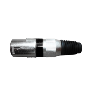 VZ-3515MBK CONECTOR PLUG CANON METAL NEGRO «VOZZEX»