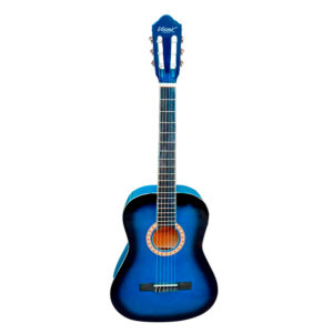 VZ-CH3900/BLS Guitarra acústica cuerdas de nylon 39" azul con funda "VOZZEX"