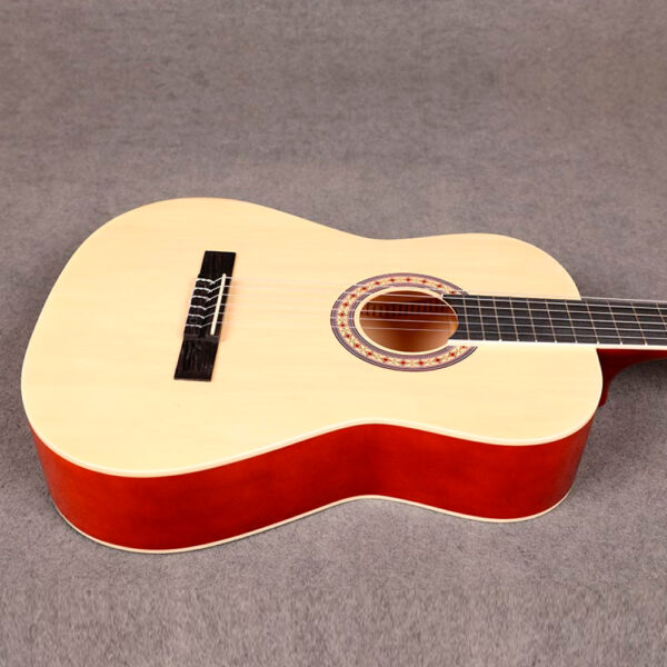 VZ-CH3900/N Guitarra acústica cuerdas de nylon 39" natural con funda "VOZZEX"
