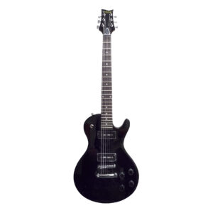 VZ-LP-01CBK GUITARRA ELECTRICA 39" T/LES PAUL C/FUNDA COLOR NEGRO "VOZZEX"