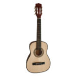 VZ-M5126N Guitarra acústica para niños(natural) 30" con funda "VOZZEX"