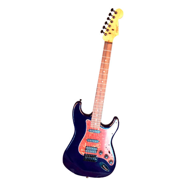 VZ-SEST-230/BL Guitarra eléctrica 3 pastillas azul "VOZZEX"