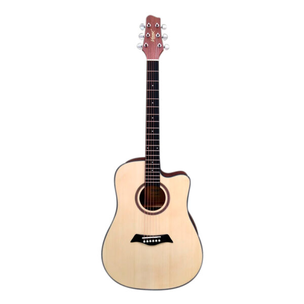 VZ-SM411 Guitarra acústica 41" con corte con funda"VOZZEX"