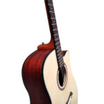 VZ-SM411 Guitarra acústica 41" con corte con funda"VOZZEX"