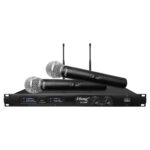 VZ-U660 Micrófono doble de mano UHF "VOZZEX"