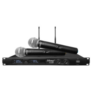 VZ-U660 Micrófono doble de mano UHF "VOZZEX"