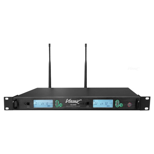 VZ-U999 Micrófono doble de mano UHF "VOZZEX"
