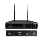 VZ-58M+ MICROFONO INALAMBRICO DUAL MANUAL UHF  C/SALIDA BALANCEADA (CASE TX Y RX METAL)  "VOZZEX"