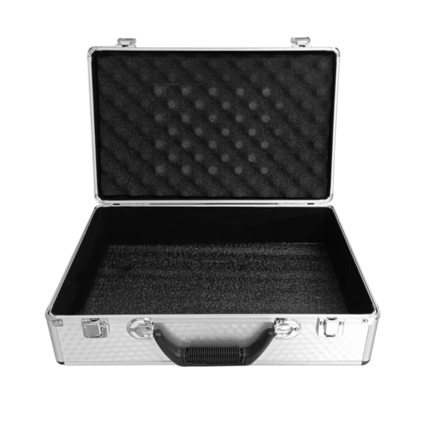 VZ-58M+ MICROFONO INALAMBRICO DUAL MANUAL UHF  C/SALIDA BALANCEADA (CASE TX Y RX METAL)  "VOZZEX"