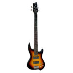 VZ-FB-5S/SB Bajo eléctrico activo 5 cuerdas sunburst c/funda "VOZZEX"