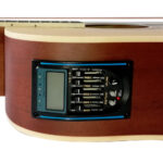 VZ-XFP41-02CN-EQ GUITARRA ELECTROACUSTICA C/CORTE C/GOLPEADOR NEGRO DE 41" COLOR NATURAL MATE Y ESPALDA SEMIATIGRADA C/EQ Y AFINADOR C/SALIDA JACK 6.35MM Y XLR C/FUNDA «VOZZEX»