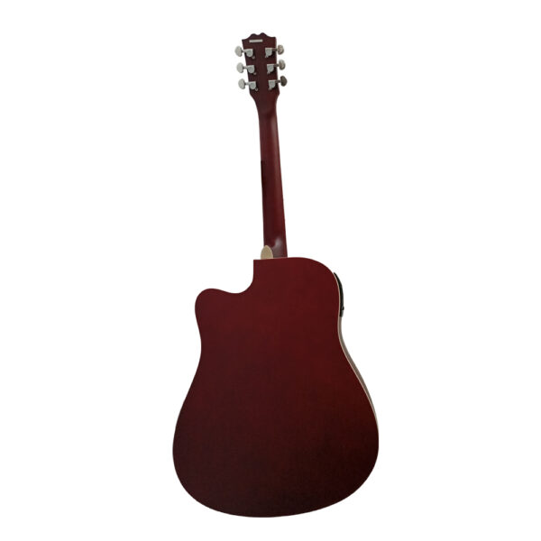 VZ-XFP41-11CN-EQ GUITARRA ELECTROACUSTICA C/CORTE C/GOLPEADOR NEGRO DE 41" COLOR NATURAL MATE C/EQ Y AFINADOR C/SALIDA JACK 6.35MM Y XLR C/FUNDA «VOZZEX»