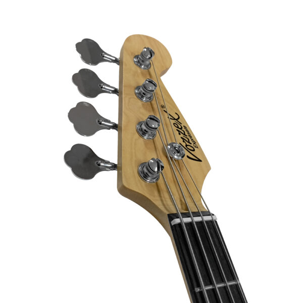 VZ-PJ/SB BAJO ELÉCTRICO 4 CUERDAS 46" SUNBURST C/GOLPEADOR BLANCO C/FUNDA «VOZZEX»