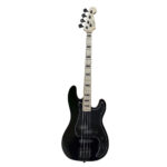VZ-PJMS/BK BAJO ELÉCTRICO 4 CUERDAS 46" NEGRO C/GOLPEADRO NEGRO C/FUNDA «VOZZEX»